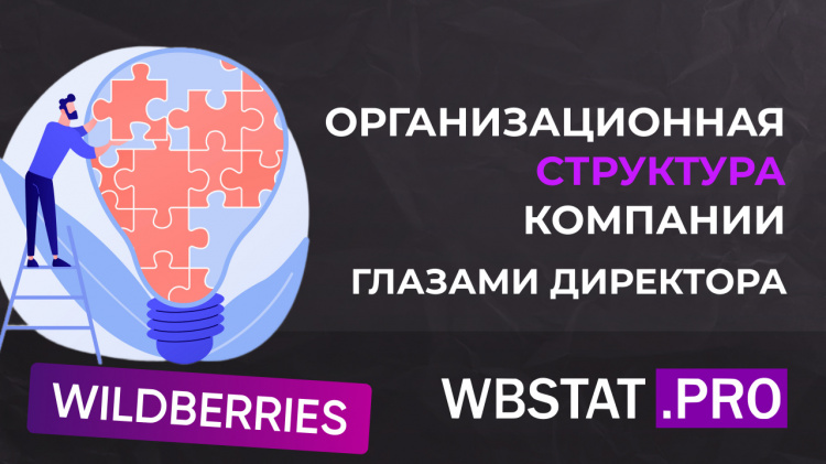 Организационная структура компании на Wildberries: взгляд директора