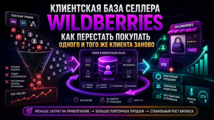 Клиентская база селлера Wildberries