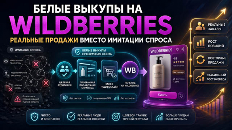 Белые выкупы на Wildberries