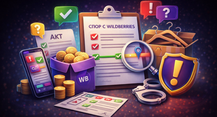 Как вести спор по потерям, подменам, приемке и удержаниям на Wildberries