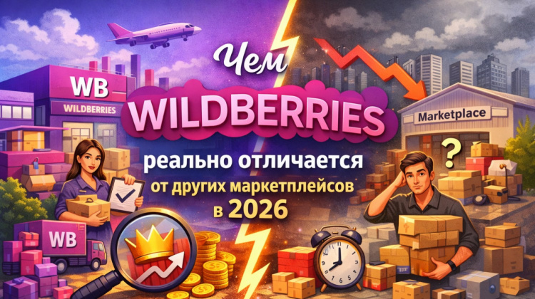Чем WILDBERRIES реально отличается от других маркетплейсов в 2026