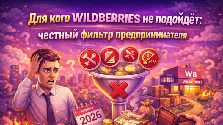 Для кого WILDBERRIES не подойдёт: честный фильтр предпринимателя