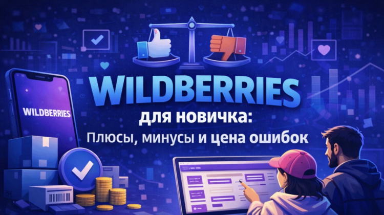 WILDBERRIES для новичка: плюсы, минусы и цена ошибок