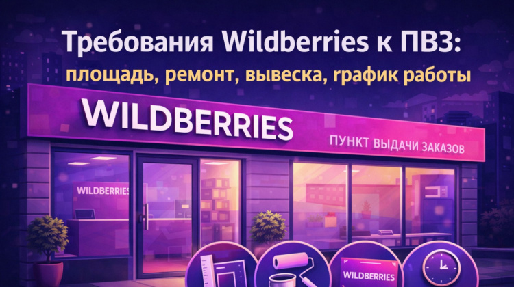 Требования WILDBERRIES к ПВЗ в 2026: что съедает деньги на старте
