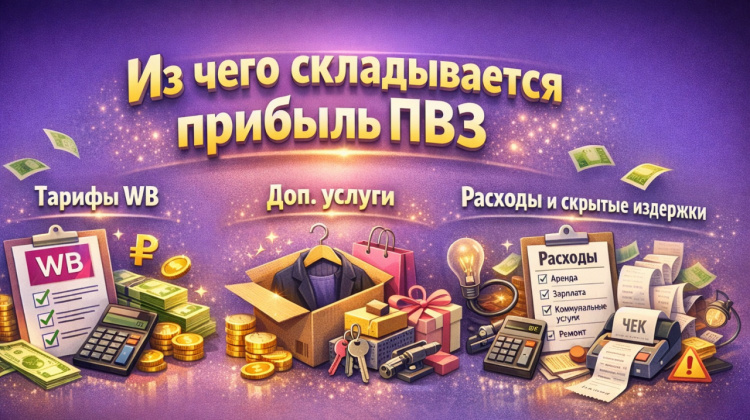 Прибыль ПВЗ WILDBERRIES: где деньги и почему они «исчезают»