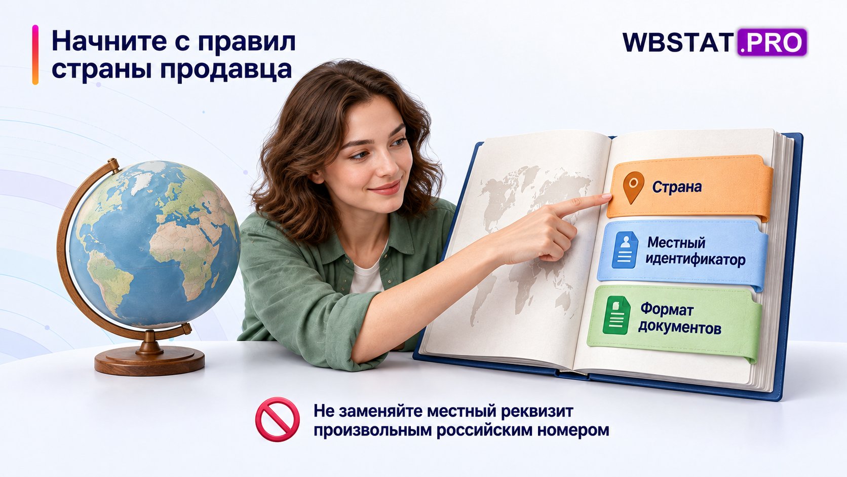 Начните с правил страны продавца: не заменяйте местный реквизит произвольным российским номером