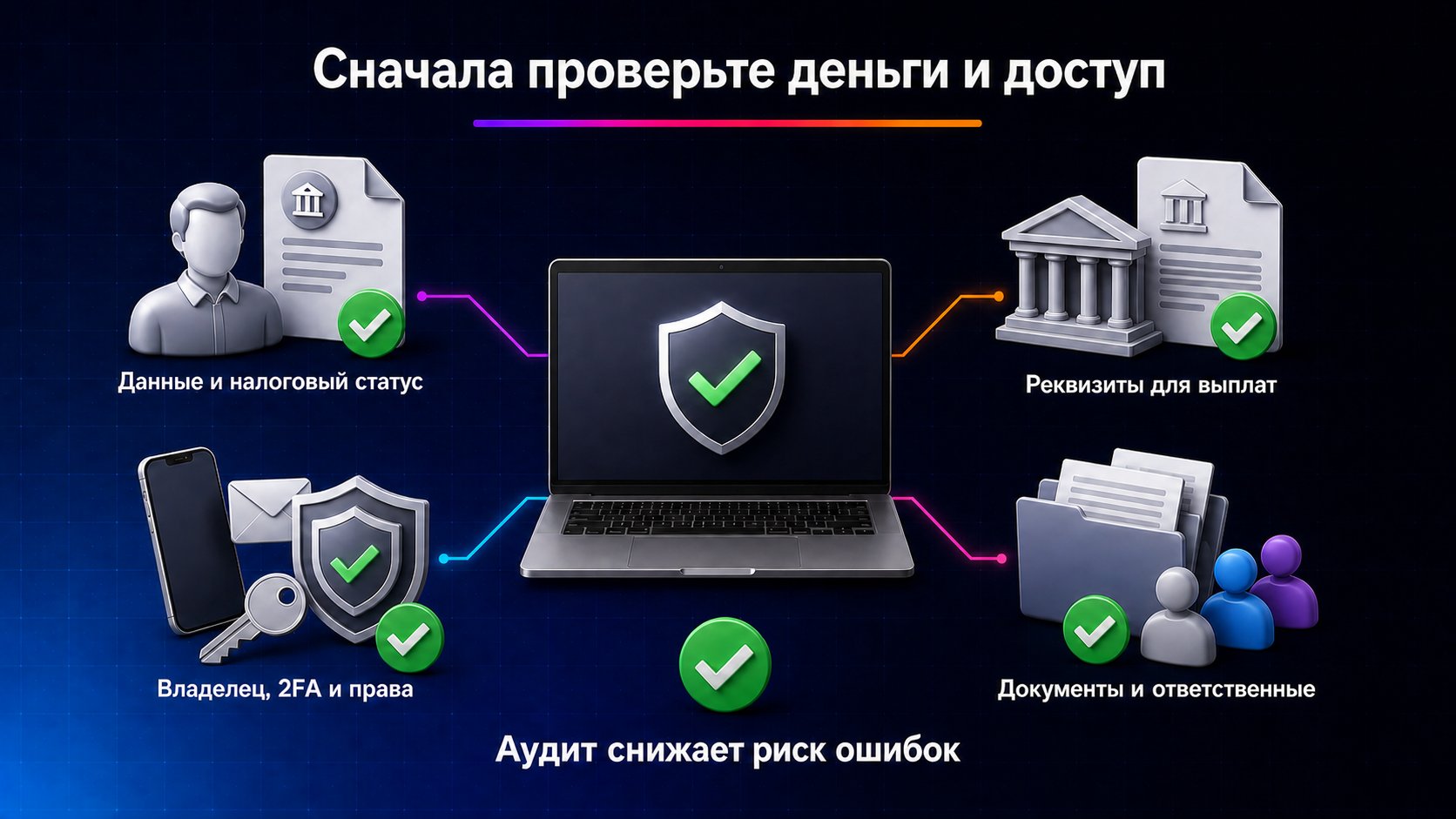 Что проверить в кабинете Wildberries сразу после активации — После активации проверьте данные продавца, выплаты, контакты и права доступа, затем документы категории и ответственных за работу кабинета.