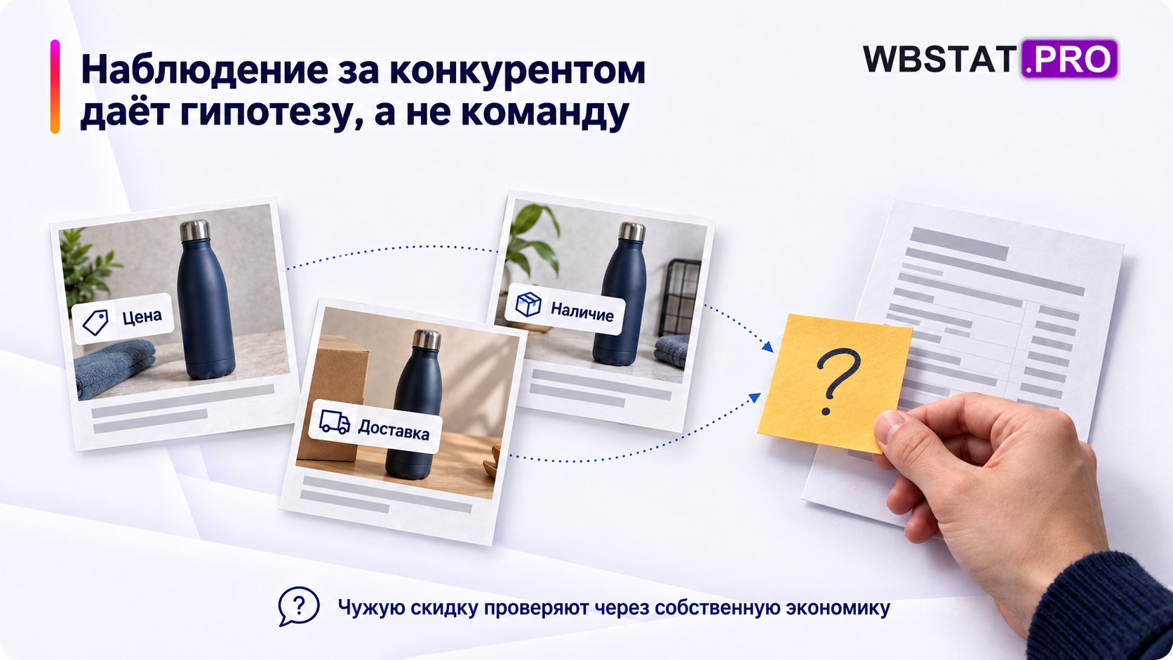 наблюдение и проверяемая гипотеза
