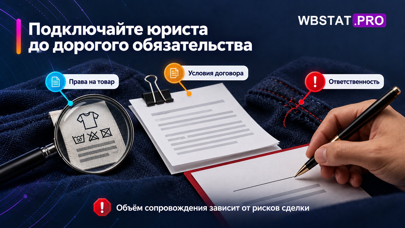 Товар, договор и ответственность проверяют до необратимого обязательства.