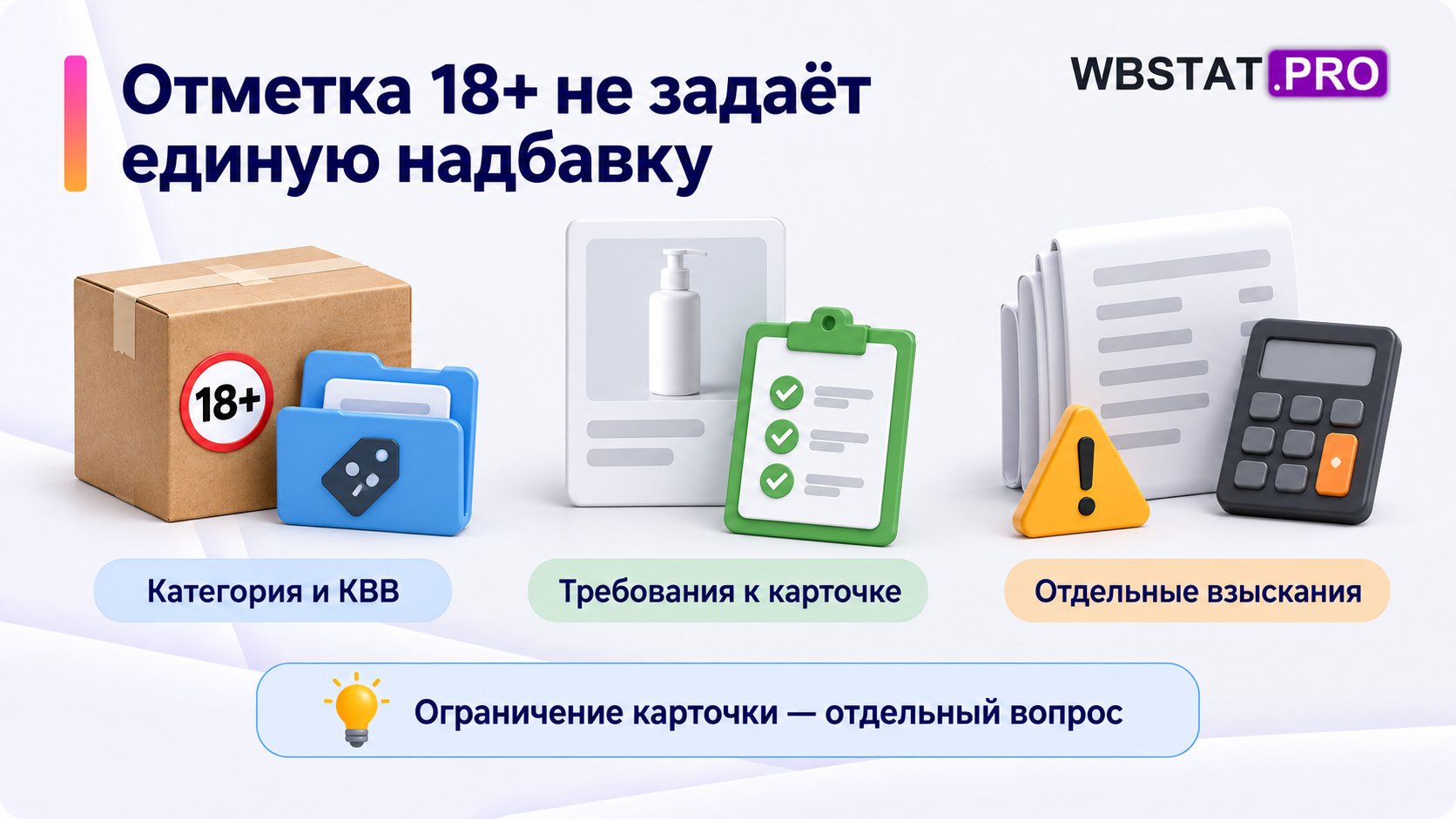 Комиссия по категории отделена от возрастных требований и самостоятельных взысканий.