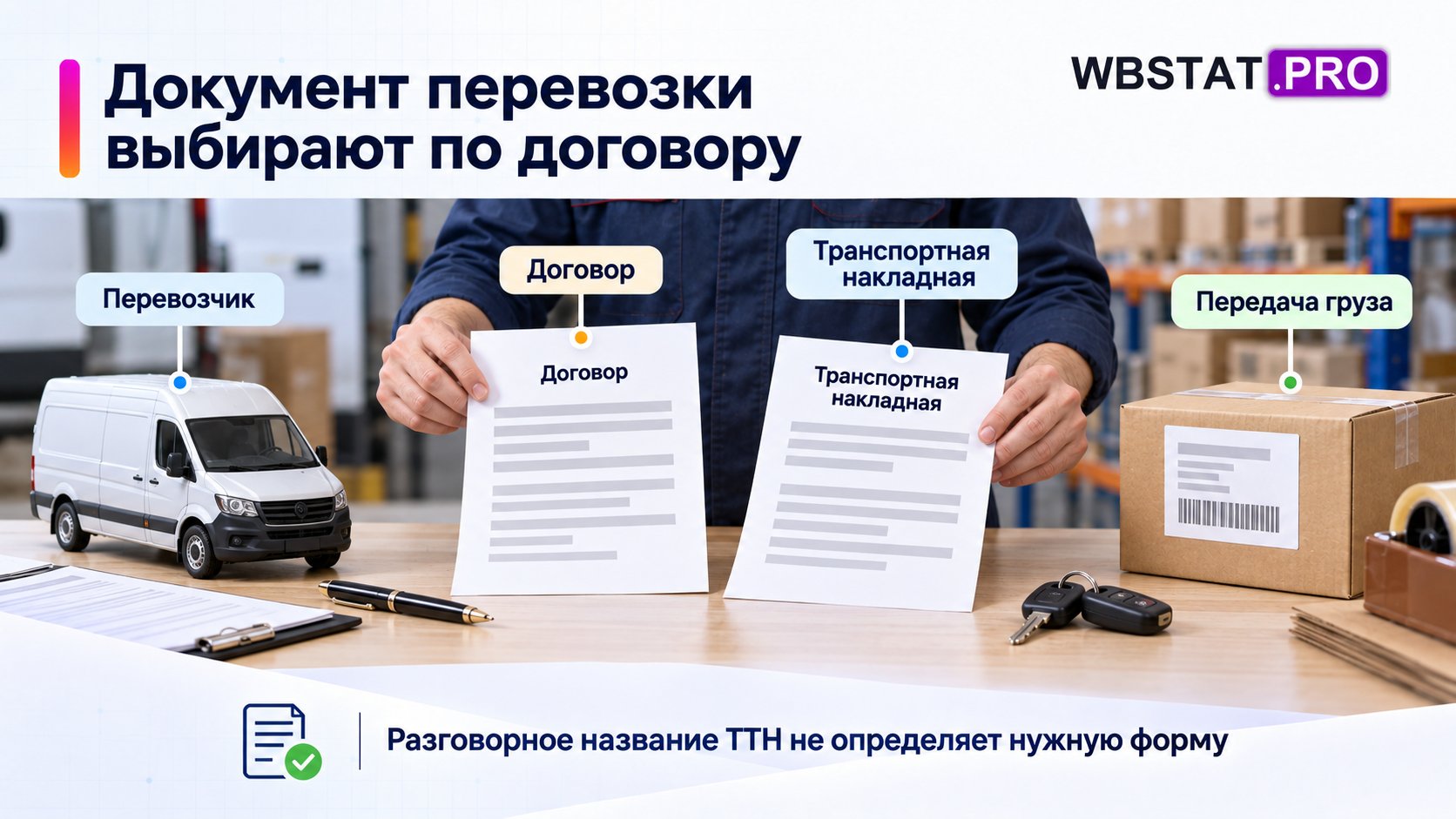 Договор и транспортная накладная относятся к конкретной перевозке.