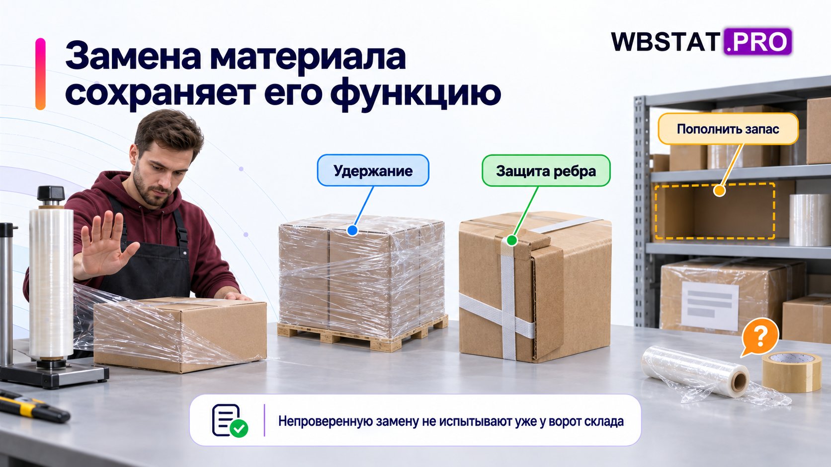 Заменитель должен выполнять ту же защитную функцию и соответствовать правилам.; Если свойства не проверены, сборку останавливают и пополняют согласованный запас.