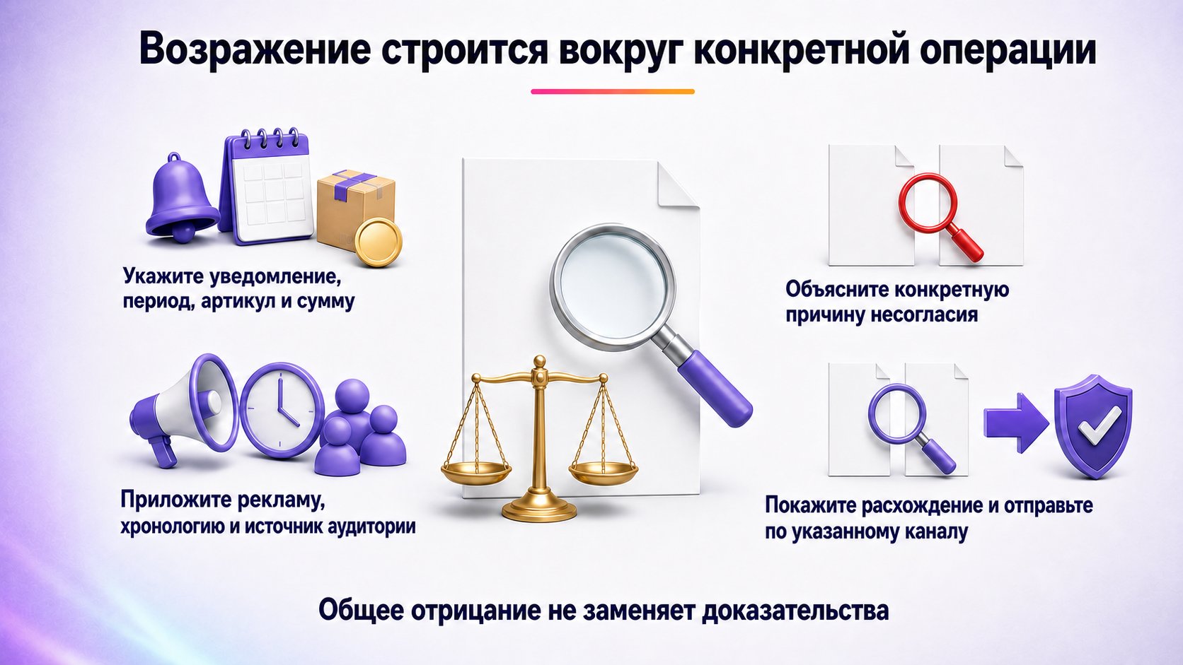 Как оспорить ошибочно выявленный самовыкуп — Идентифицируйте начисление, сформулируйте конкретное расхождение и приложите доказательства реального источника заказа.