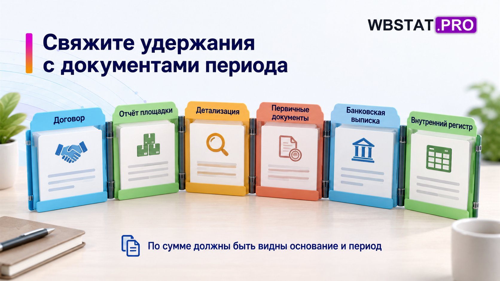 Шесть источников связывают удержание с основанием, периодом и выплатой.