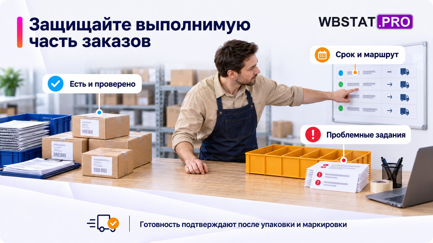 Две отдельные зоны заказов и планирование выполнимой части по сроку и маршруту