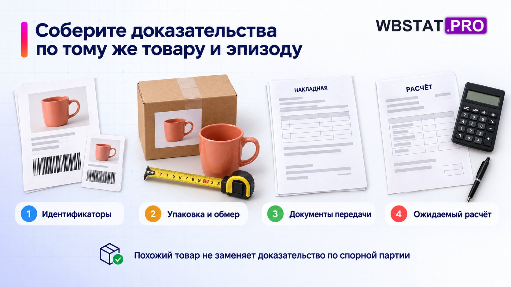 Четыре группы доказательств по одной спорной операции.