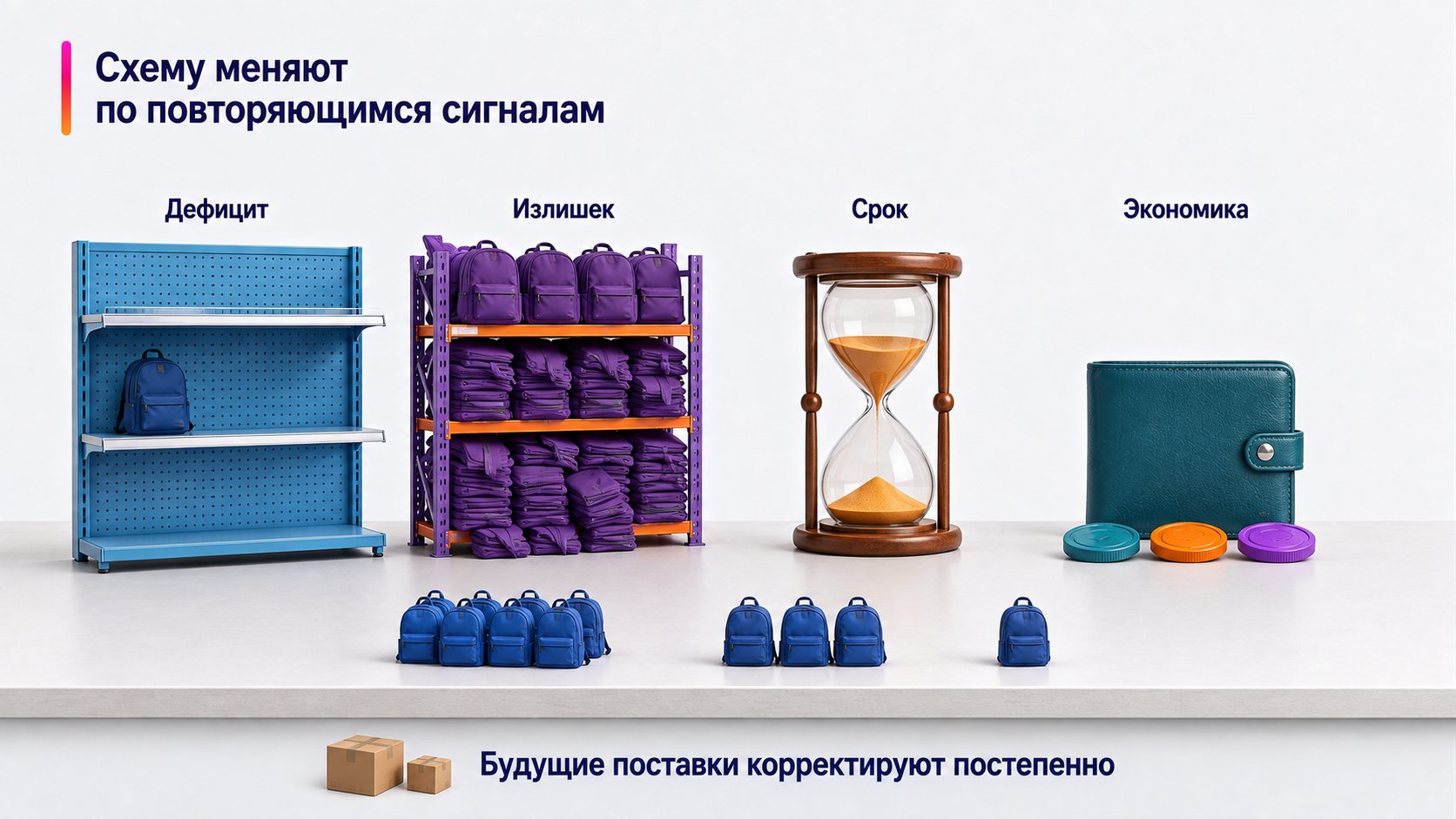 Когда пересматривать схему следующих поставок Wildberries — Схему меняют по повторяющимся сигналам; Дефицит — Излишек — Срок — Экономика