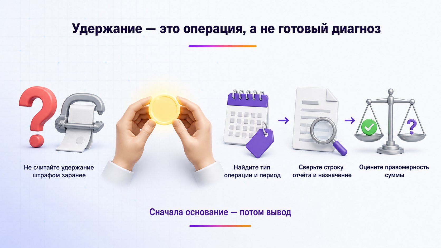 Что означает удержание денег в балансе Wildberries — Найдите тип операции, период, строку отчёта и назначение — только потом оценивайте правомерность суммы.