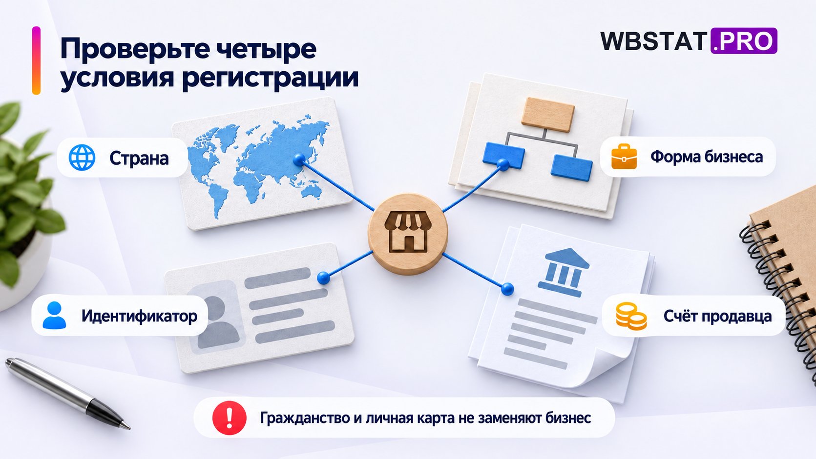 Четыре условия относятся к одной юридической единице продавца.