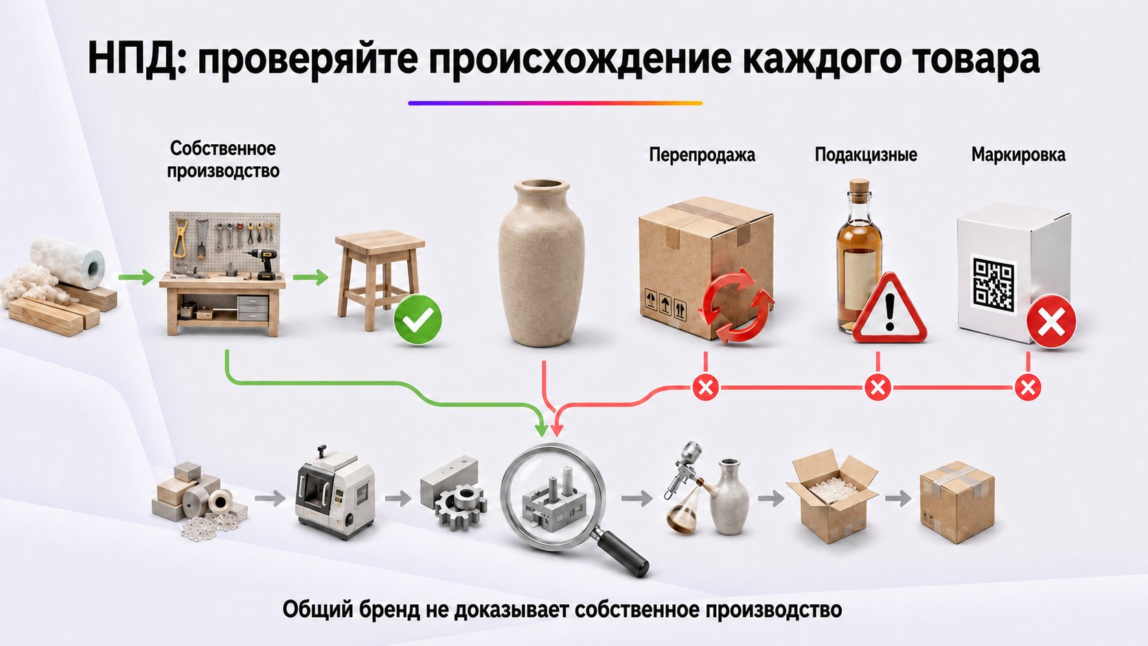 Какие товары может включать в ассортимент самозанятый — Допустима собственная продукция; перепродажу, подакцизные и маркируемые товары исключают, сложные цепочки оценивают отдельно.