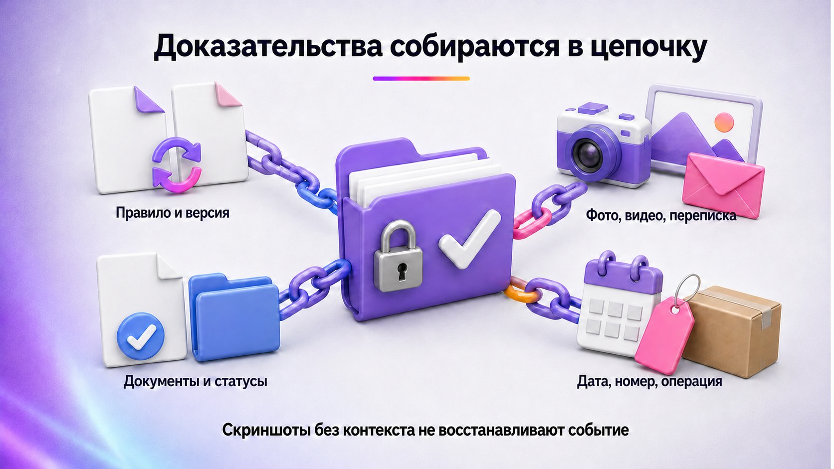 Какие доказательства соблюдения оферты сохранять продавцу — Свяжите правило, документы, фактическое исполнение и переписку с датой, номером и конкретной операцией.