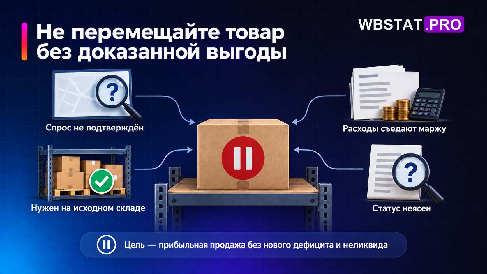 Четыре причины остановить необоснованное перемещение.