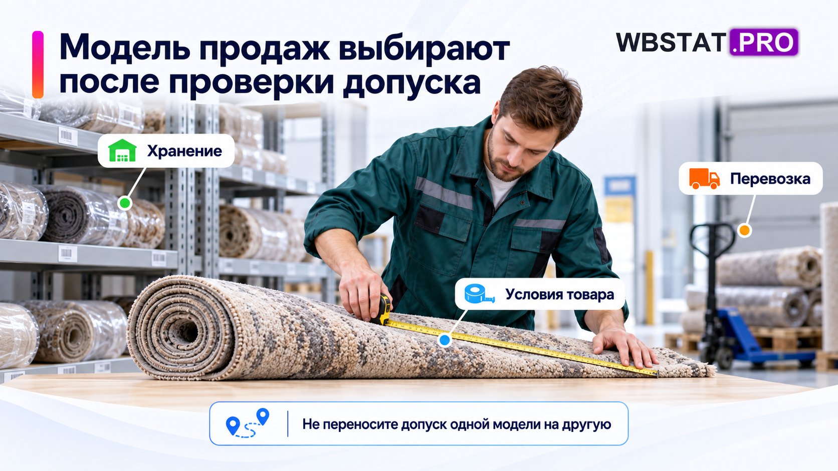 Рабочая проверка хранения, перевозки и условий товара предшествует выбору модели.