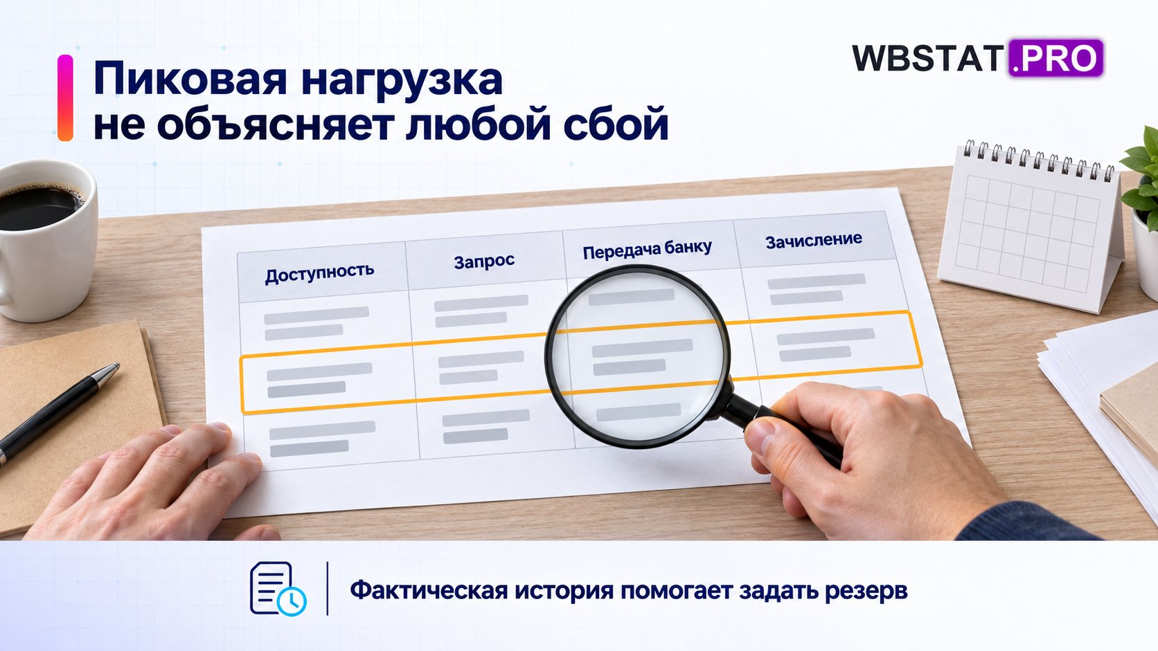 Журнал хранит четыре фактических события каждой выплаты.