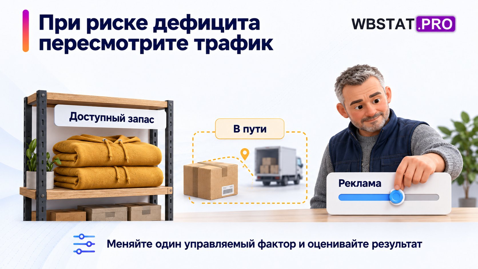 одно действие при дефиците