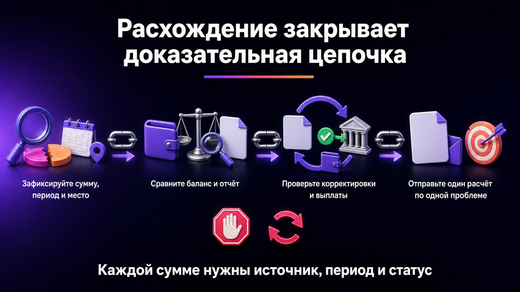 Что делать при расхождении в балансе Wildberries — Зафиксируйте расхождение, сравните исходные документы, проверьте корректировки и выплаты, затем отправьте один расчёт по одной проблеме.