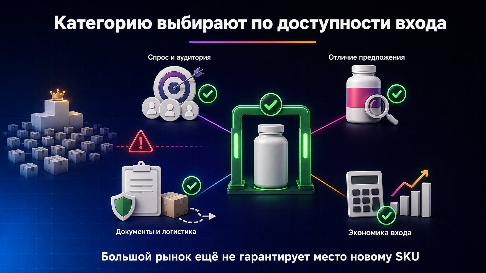 Как выбрать категорию для продаж на Wildberries — Проверяйте не только спрос лидеров, но и аудиторию, отличие предложения, исполнимость процесса и экономику входа.