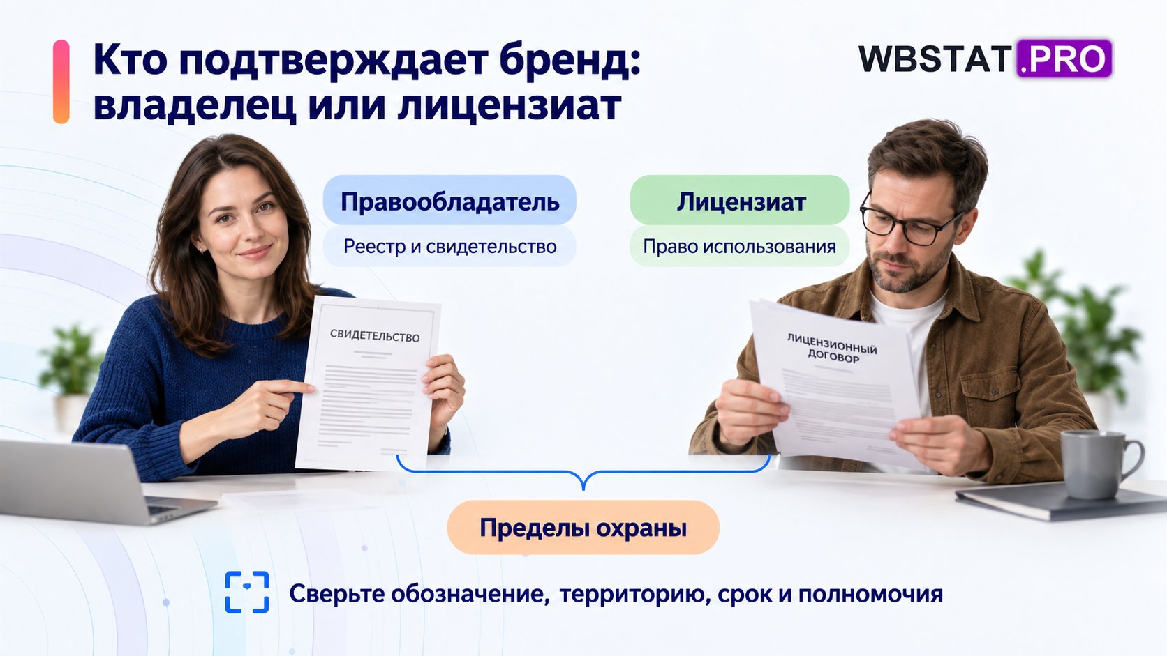 Два участника подтверждают права разными комплектами оснований.